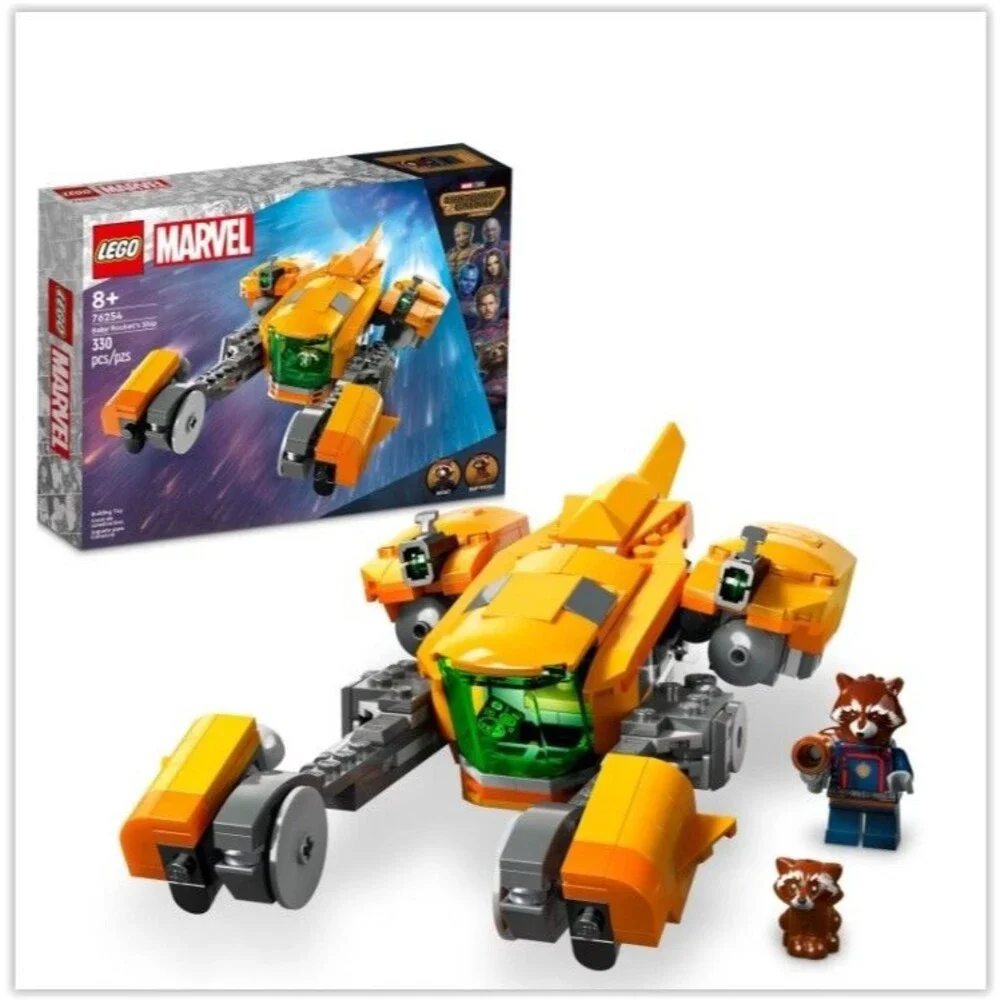 LEGO Super Heroes: Baby Rocket's Ship (76254) Damaged Box Sealed
